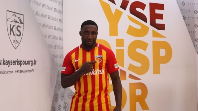 Kayserispor Dja Djedje ile 1 Yıllık Sözleşme İmzaladı.