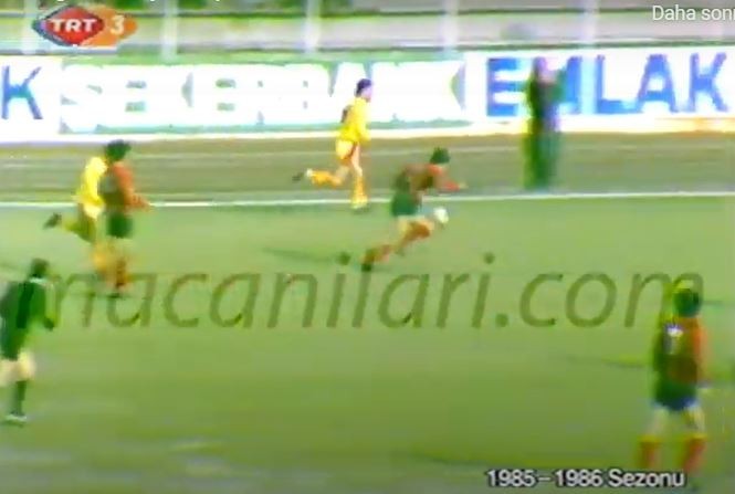 1985-1986 Süper Lig: Gençlerbirliği 2-1 Kayserispor Maçının Özet Görüntüsü