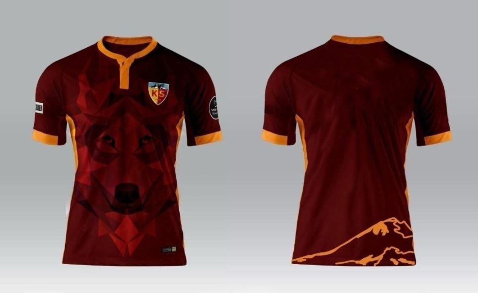 Kayserispor 2021-2022 Forması Tasarım-2 - Fatih Pala