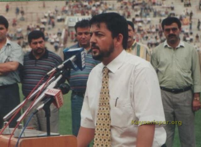 Mehmet Özhaseki - Sezon Açılış konuşması. Tam Arkasındaki Recep Mamur