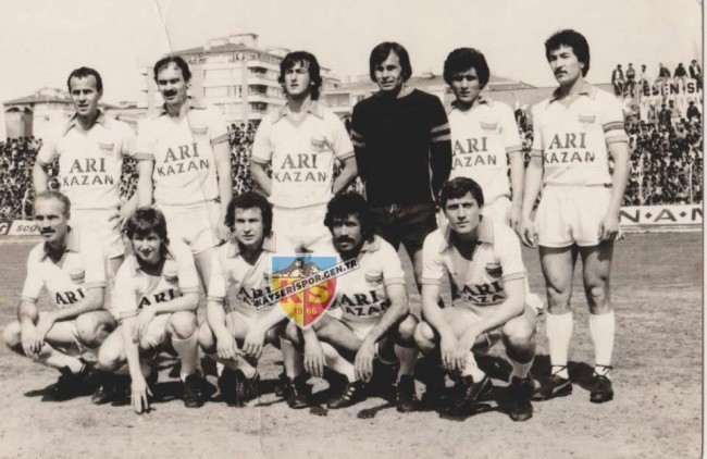1979-1980 Sezonu Kayserispor Kadrosu