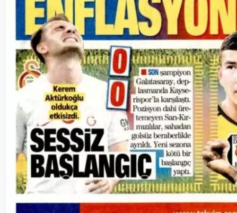 Takvim Gazetesi " Sessiz Başlanğıç"