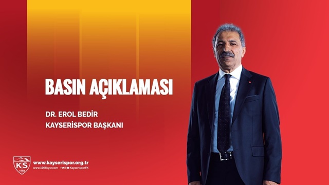 Kayserispor'dan Basın Açıklaması Transferler
