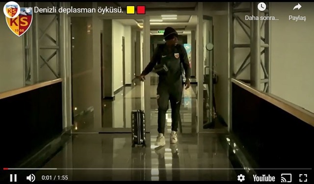 Kayserispor'un Denizli deplasman öyküsü.