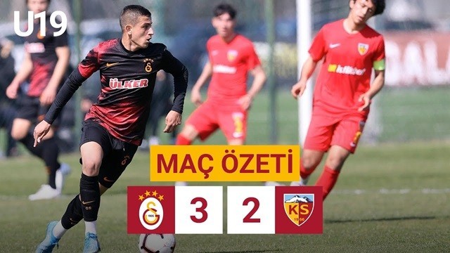 2020-2021 Galatasaray U19 3-2 Kayserispor U19 Maçının Özet Görüntüleri