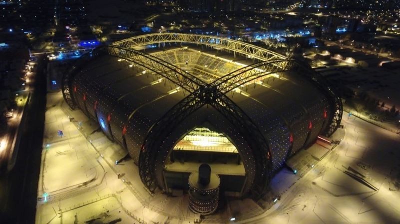 Kayseri Kadir Has Stadyumu Drone İle Havadan Çekim