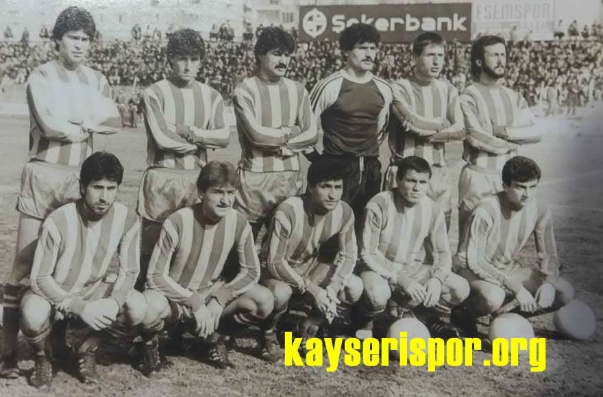 1983-1984 Sezonu Kayserispor 2.Lig Kadrosu