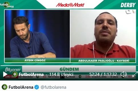 Abdulkadir Paslıoğlu Kayserispor Transfer Gündeminini Tartışıyor.