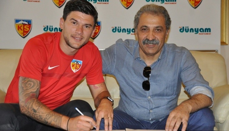 Kayserispor Sapunaru ile Sözleşme İmzaladı.