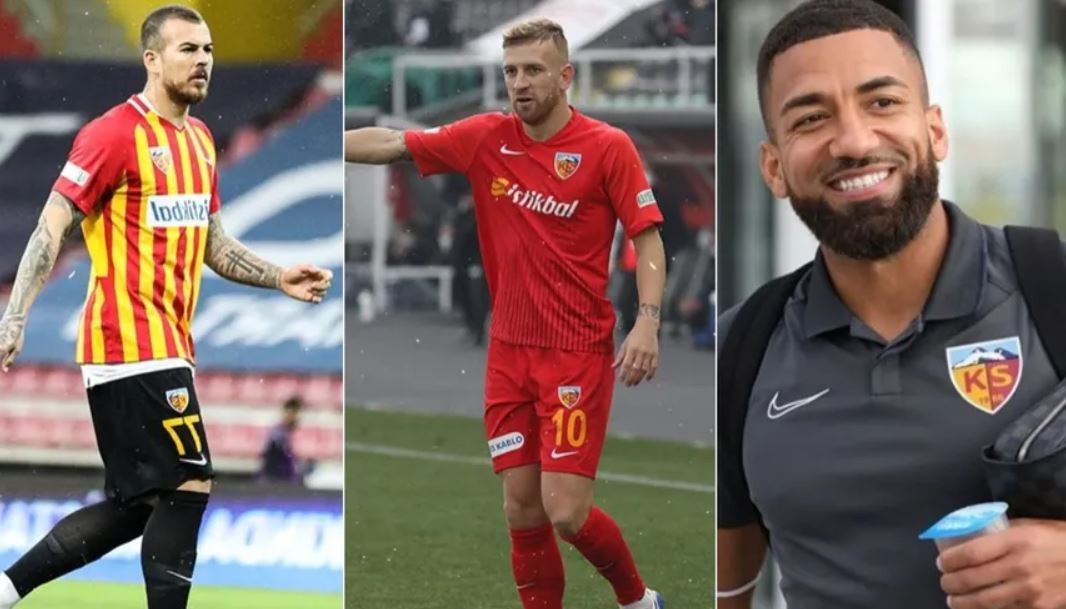 Yabancı Futbolcu Envanterinden Bugün 3 Futbolcu Daha Eksildi.