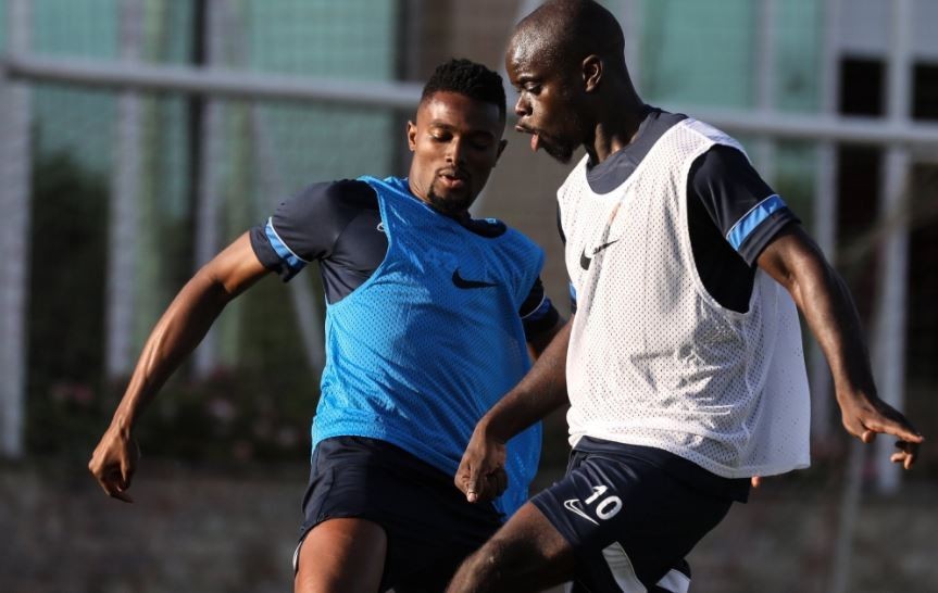 Kayserispor'un Yeni Transferi Olivier Kemen ilk Antrenmanına Çıktı.