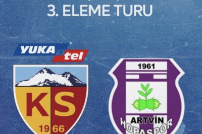 Kayserispor’un Türkiye Kupasındaki Rakibi Artvin Hopaspor Oldu.