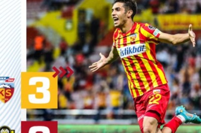 2021-2022 Süper Lig: Kayserispor 3-0 Yeni Malatya Maçının Foto Galerisi