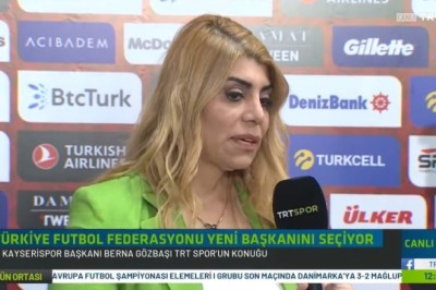 Başkan Berna Gözbaşı TRTSPOR'a Açıklamada Bulundu
