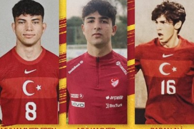 Kayserispor'dan U18 Milli Takımına 3 Oyuncu Davet Edildi.