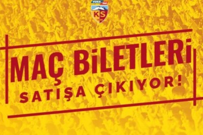 Kayserispor-Trabzonspor Maçı Biletleri Satışa Çıkıyor