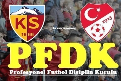 Kayserispor, Çağdaş Atan Tezahüratından Dolayı PFDK'ya Sevk Edildi.