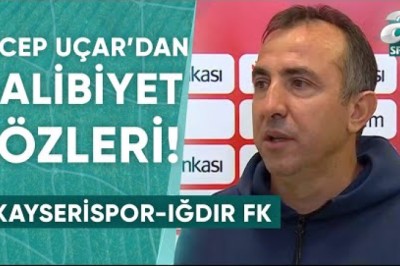 Kayserispor 4-0 Iğdır FK Recep Uçar Maç Sonu Açıklamada Bulundu