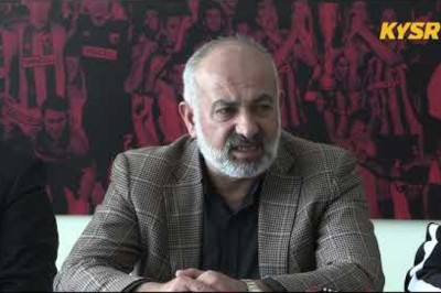 Kayserispor Başkanı Ali Çamlı'nın Basın Toplantısı