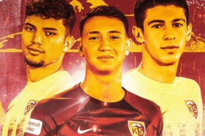 Kayserispor'dan U19 Milli Takımına 3 Futbolcu Davet Edildi.