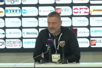 Kayserispor Teknik Sorumlusu Hari Vukas: Bizim için zor bir sezon oldu