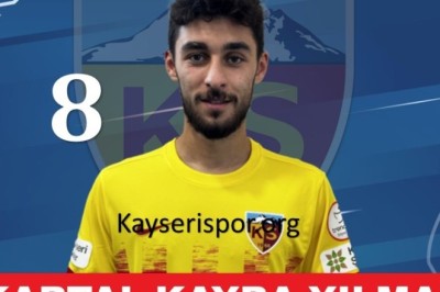 Kayserispor'un Son Transferi Kartal Kayra Yılmaz Oldu.