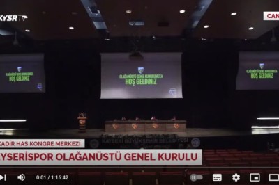 Kayserispor 2024 Yılı Olağan Üstü Günel Kurulu