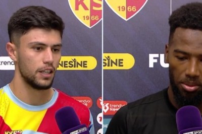 Kayserisporlu Golün Kahramanları Arif ve Nazon Neler Söyledi.