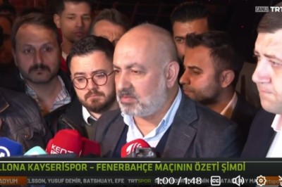 Kayserispor Başkanı Ali Çamlı Maç Sonunda Hakem Hakkında Ne Dedi?