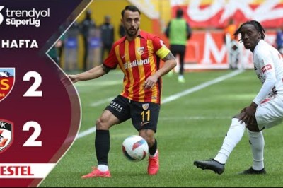 2024-2025 Süper Lig: Kayserispor 2-2 Gaziantep FK (Maç Özetleri)