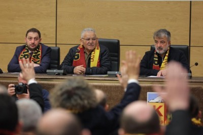 Kayserispor'da 81.Dönem Genel Kuruldan Kareler.