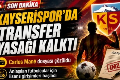 Kayserispor’da Transfer Kilidi Açıldı! Yeni İmzalar İçin Geri Sayım