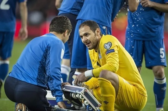 Kamran Agayev Azerbaycan, Norveç ile 0-0 berabere kaldı.