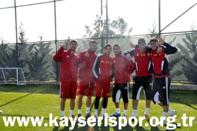 2011-2012 Kayserispor'un Antalya Kampı