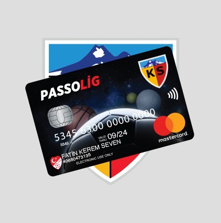 Kayserispor'da Passolig Kartı 13507 Kişi oldu.