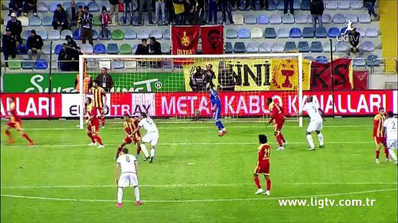 2015-2016 Süper Lig:Kayserispor 0-0 Çaykur Rizespor Maçının Özeti