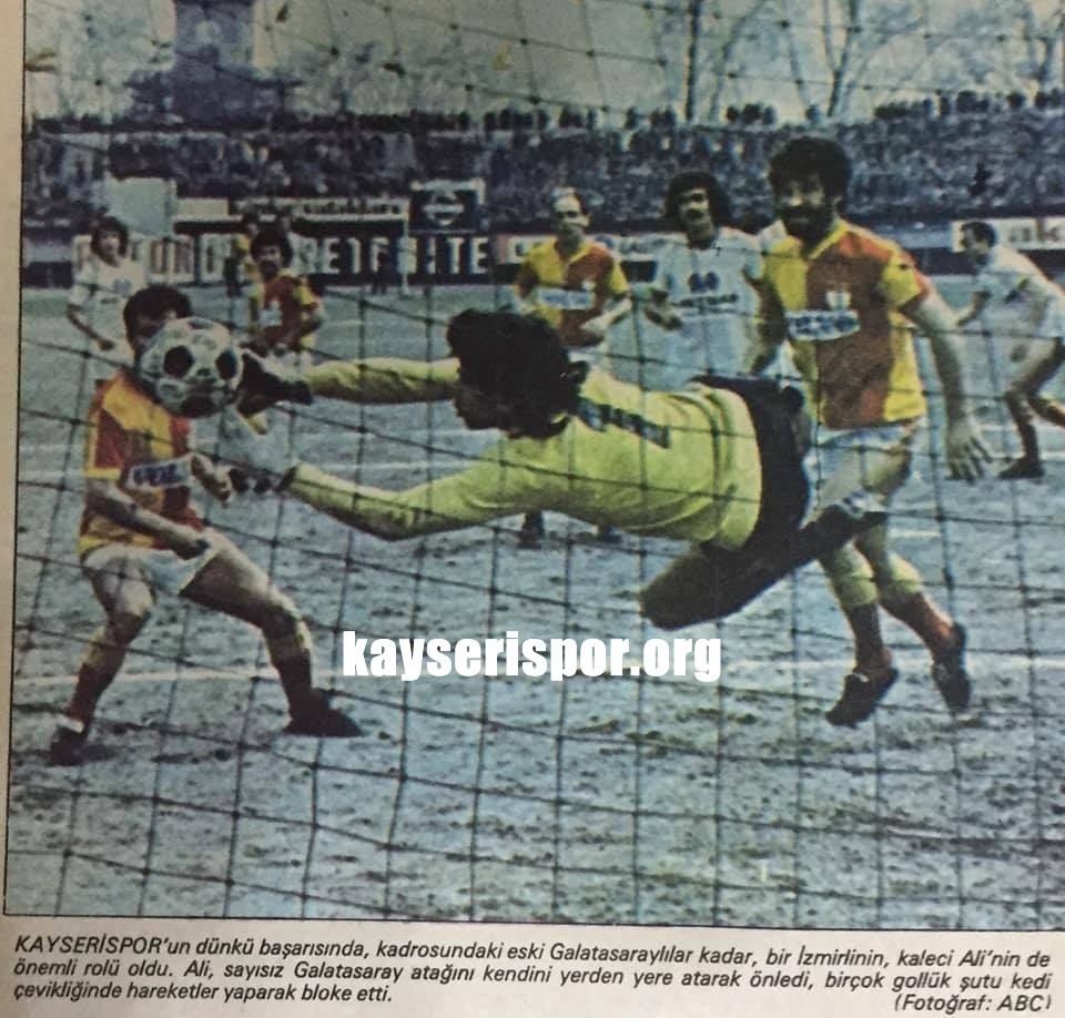 1977-1978 Tarihte O An Kaleci Ali'nin Devleştiği Bir An.