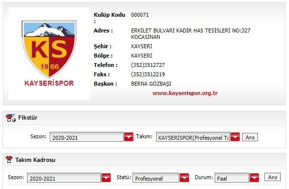 Kayserispor'un İsim Sponsoru HES İsmi TFF'den Kaldırıldı.