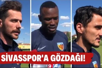 Kayserispor'lu Futbolcular Sivasspor Final Maçını Yorumladılar.