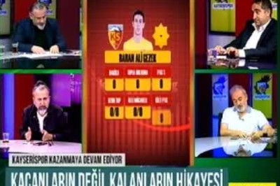 Sahadakiler -TV Kayseri  -Spor Programı -07.11.2023