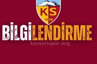Kayserispor'dan Transfer Yasağına Açıklama Geldi.