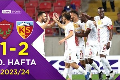 2023-2024 Süper Lig: Hatayspor 1-2 Kayserispor  | 10. Hafta Maç Özetleri
