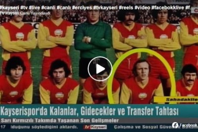 Sahadakiler -TV Kayseri  -Spor Programı -26.05.2025.